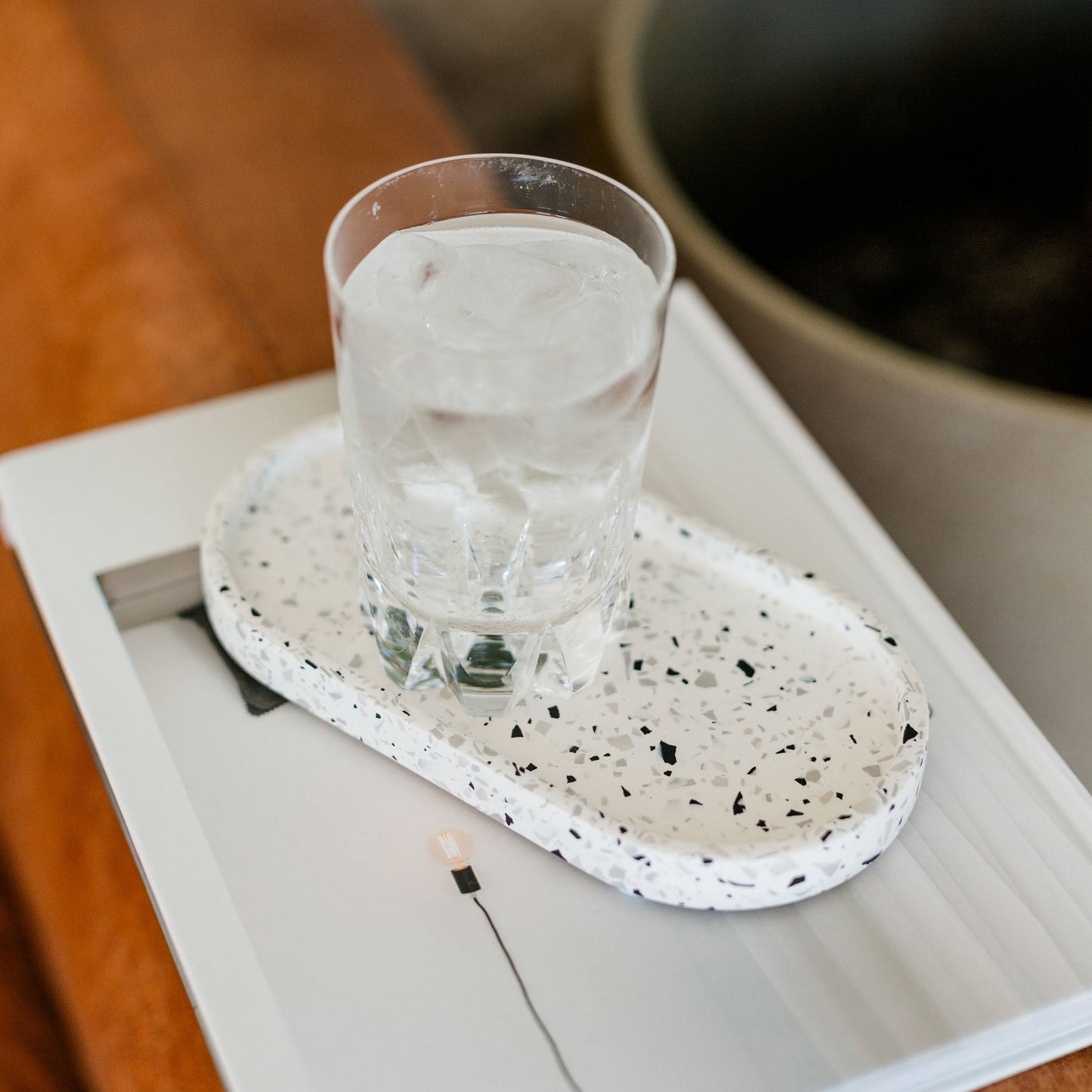 Terrazzo Mini Oval Dish